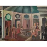 Di Cavalcanti, O ENTERRO DO POETA, ÓLEO SOBRE TELA