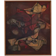 Roberto Burle Marx, PANNEAU, Acrílica sobre tecido