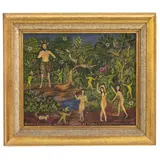 Rosina Becker do Valle, O FAUNO, AS NINFAS E O POVO DA FLORESTA, ÓLEO SOBRE TELA