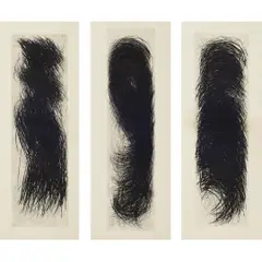 Carmela Gross, Untitled, CONJUNTO DE 3 GRAVURAS