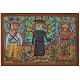 Alcides Santos, Untitled, Óleo sobre placa