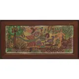 Alcides Santos, Untitled, Óleo sobre placa