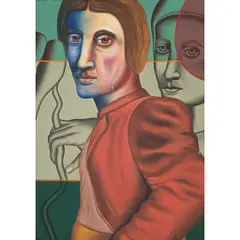 Untitled by Fernando Lins, Óleo sobre tela,, offered May 2023