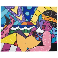 Romero Britto, AT CASA CASUARINA, 2006, Acrílica sobre tela
