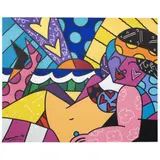 Romero Britto, AT CASA CASUARINA, 2006, Acrílica sobre tela