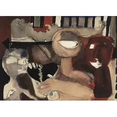 Untitled by Regina Vater, Nanquim e aquarela sobre papel, offered Apr 2023