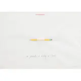 Antonio Dias, THE ILLUSTRATION OF ART – A PENCIL IS ONLY A TOOL, LÁPIS E GRAFITE SOBRE PAPEL VEGETAL