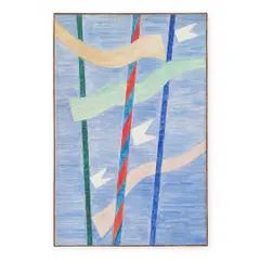 DÉC. 70 by Alfredo Volpi, Têmpera sobre tela, offered Apr 2023