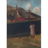 José Pancetti, CAMPOS DO JORDÃO, Óleo sobre tela