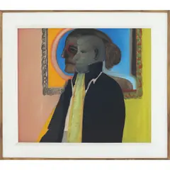 O COLECIONADOR by Gessiron Alves Franco, ÓLEO SOBRE TELA, offered Apr 2023