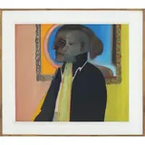 O COLECIONADOR by Gessiron Alves Franco, ÓLEO SOBRE TELA, offered Apr 2023