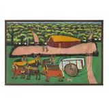 José Antônio da Silva, Carro de bois