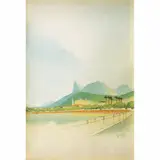 Henrique Goldschmidt, AVENIDA BEIRA-MAR, AQUARELA SOBRE PAPEL