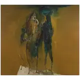 FAMÍLIA by Manabu Mabe, ÓLEO SOBRE TELA, offered Jun 2022