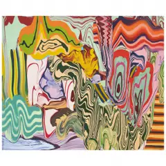 Untitled by Henrique de Oliveira, ACRÍLICA SOBRE TELA, offered Jun 2022
