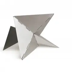 Lygia Clark, CARANGUEJO, 1984, ESCULTURA EM DURALUMÍNIO