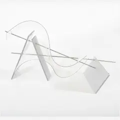 Untitled by Iole de Freitas, AÇO INOXIDÁVEL E POLICARBONATO, offered Sep 2021