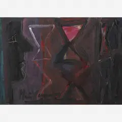 PINTURA III by Iberê Camargo, ÓLEO SOBRE MADEIRA, offered Sep 2021