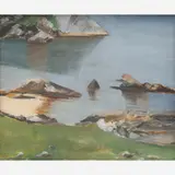 José Pancetti, RIO SÃO JOÃO DA BARRA, ÓLEO SOBRE TELA