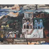 IGREJA by Di Cavalcanti, ÓLEO SOBRE TELA, offered Sep 2021