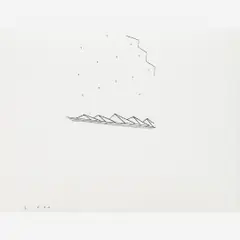 Untitled by Leonilson, Caneta hidrográfica sobre papel, offered Sep 2021
