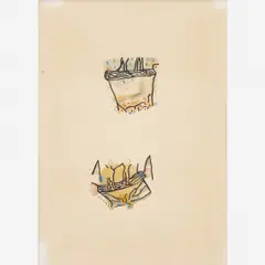 Untitled by Leonilson, Caneta hidrográfica e guache sobre papel, offered Sep 2021