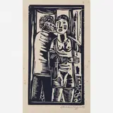 Lasar Segall, Untitled, XILOGRAVURA
