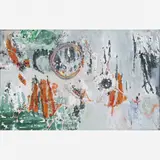 FORMAS NA NÉVOA, 1968 by Yolanda Mohalyi, GUACHE SOBRE PAPEL, offered May 2021
