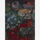 FINAL DÉCADA DE 50 by Di Cavalcanti, ÓLEO SOBRE TELA, offered May 2021