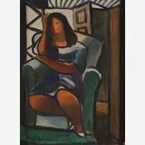 MULATA, INÍCIO DA DÉCADA DE 60 by Di Cavalcanti, ÓLEO SOBRE TELA, offered May 2021