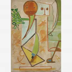 DÉCADA DE 40 by Cícero Dias, ÓLEO SOBRE TELA, offered May 2021
