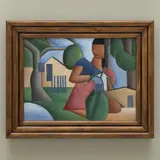 Tarsila do Amaral, A Caipirinha, ÓLEO SOBRE TELA