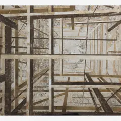 Daniel Senise, OBRA MONO, TINTA ACRÍLICA SOBRE TECIDO COLADO EM CHAPA DE ALUMÍNIO
