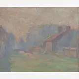 Eliseu Visconti, PAISAGEM DE SAINT HUBERT