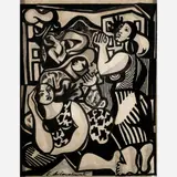 Untitled by Di Cavalcanti, GUACHE SOBRE PAPEL, offered Nov 2019