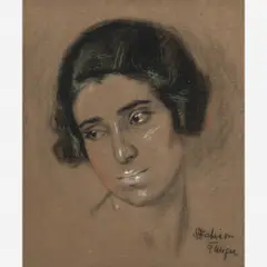 Untitled by Fahrion, Pastel sobre papel, offered Nov 2019