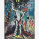 Alberto da Veiga Guignard, Cristo, óleo sobre tela