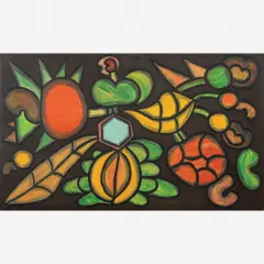Floral noturno by Francisco Brennand, ÓLEO SOBRE TELA, offered May 2019