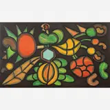 Francisco Brennand, Floral noturno, ÓLEO SOBRE TELA