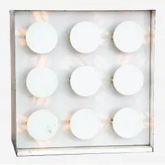 Accélérations, 1969 by Martha Boto, Caixa de metal, luz e motor, offered May 2019