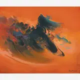 Untitled by Tikashi Fukushima, ÓLEO SOBRE TELA, offered May 2019