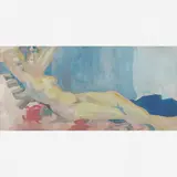 Flavio De Carvalho, Nu feminino, AQUARELA SOBRE PAPEL