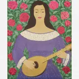 Djanira da Motta e Silva, Violinista, ÓLEO SOBRE TELA