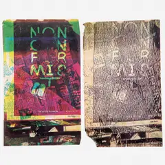 Pictures I e II. Díptico by Paulo Bruscky, Xerografia, offered May 2019