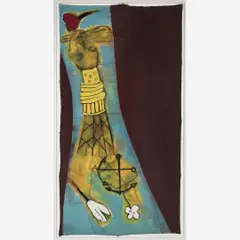 Untitled by Leonilson, Óleo sobre lona, offered Oct 2018