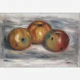 Trois pommes by Pierre-Auguste Renoir, ÓLEO SOBRE TELA, offered Oct 2018