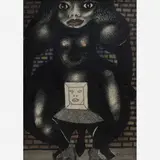 Untitled by Di Cavalcanti, Nanquim e aquarela sobre papel, offered Oct 2018