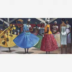 Candomblé, 1965 by Hector Carybé, ÓLEO SOBRE TELA, offered Oct 2018