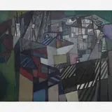 Roberto Burle Marx, Cidade, ÓLEO SOBRE TELA