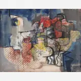 Roberto Burle Marx, Untitled, ÓLEO SOBRE TELA
